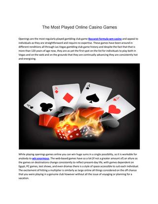 Online Club History Based on the Casino 33918 1 - Online Club History Based on the Casino